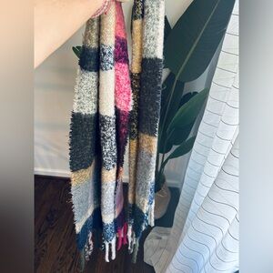 Plaid Multicolor Scarf